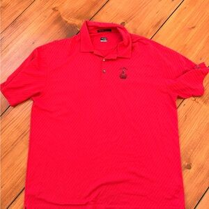 Nike Vibrant Red Polo Shirt